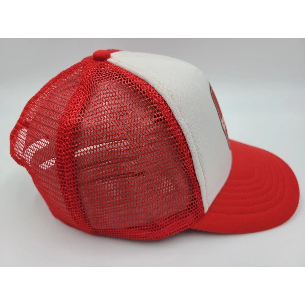 JP Wisers‎ Washington Apple Canadian Whiskey Mesh Trucker Snapback Hat Cap Red
